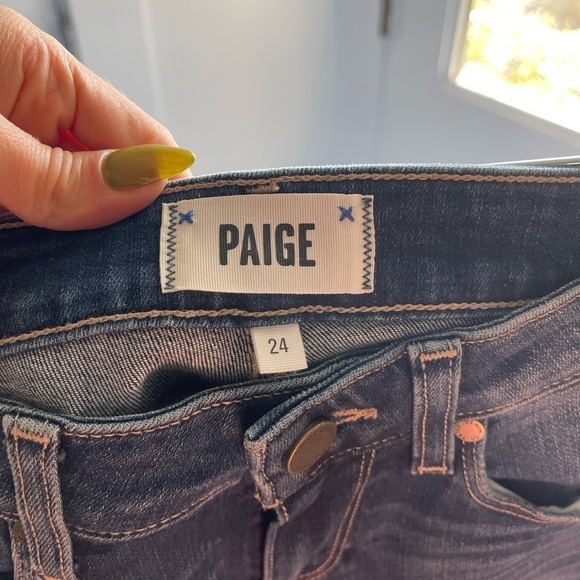 Paige Denim Verdugo Ankle Queeniw Destructed Skinny Jean - 24 - Picture 7 of 10